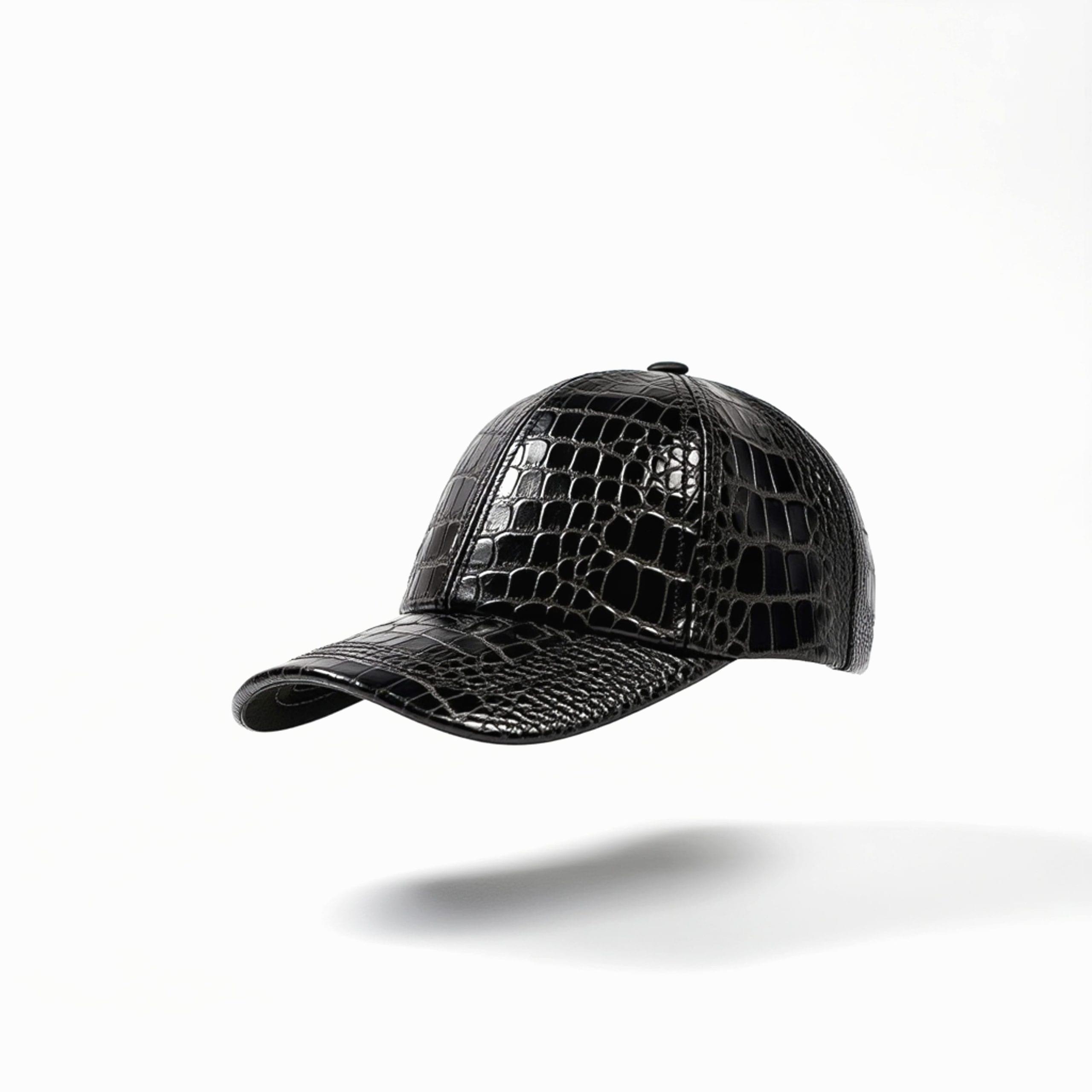 Classic Crocodile Leather Cap (ALA G2)